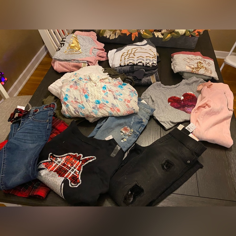 GIRLS OUTFITS SIZE 7/8 bundle set NWT or only worn once!
